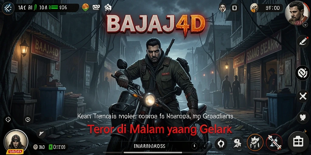 Screenshot gameplay BAJAJ4D menunjukkan suasana mencekam dan penuh ketegangan.