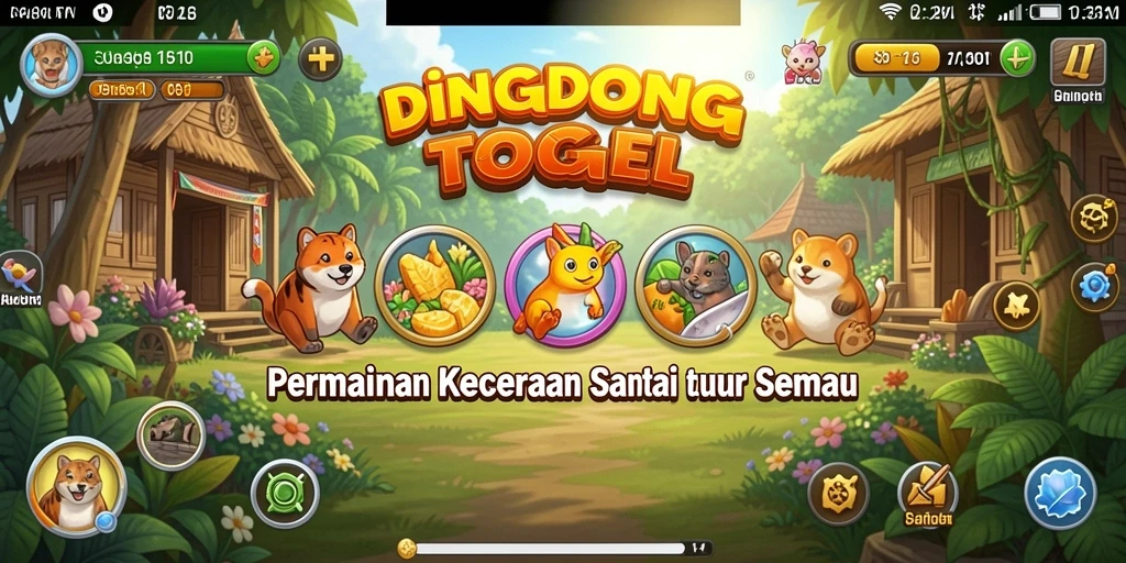 Tampilan gameplay DINGDONGTOGEL yang seru dan interaktif.