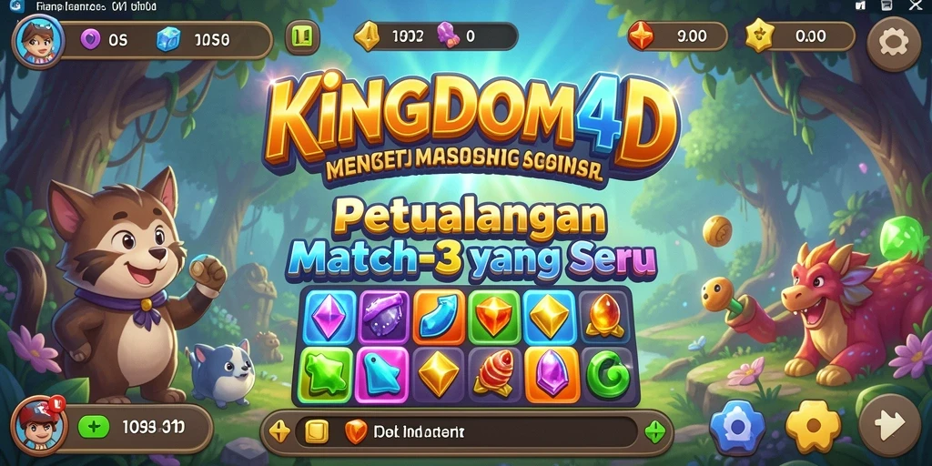 Gameplay menarik dari KINGDOM4D dengan efek visual yang menawan.